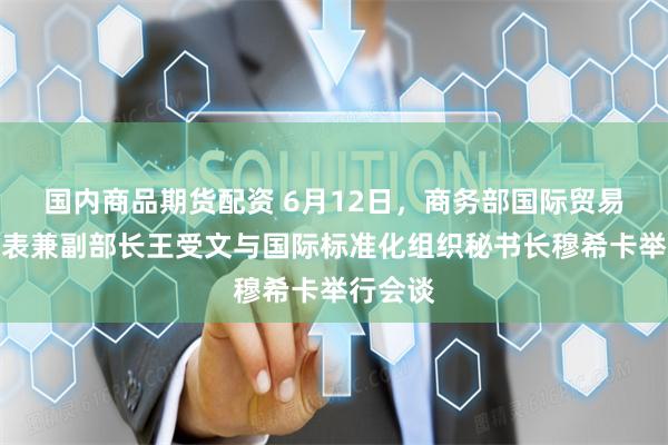 国内商品期货配资 6月12日，商务部国际贸易谈判代表兼副部长王受文与国际标准化组织秘书长穆希卡举行会谈